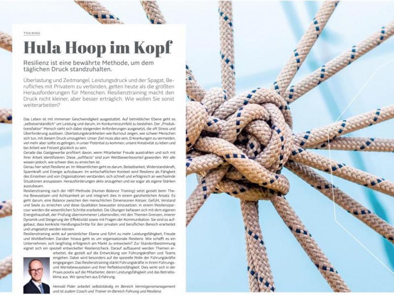 Auszug aus dem HGV-Magazin Service Excellence